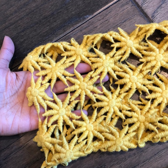 Zara yellow crotchet top - Picture 3 of 3